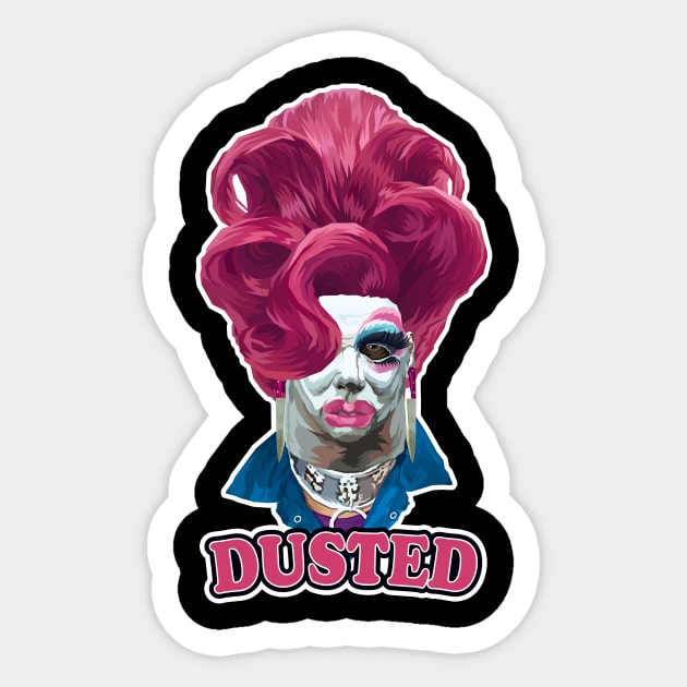 Michael in DRAG (Pink Hair) Sticker by pentoolarts